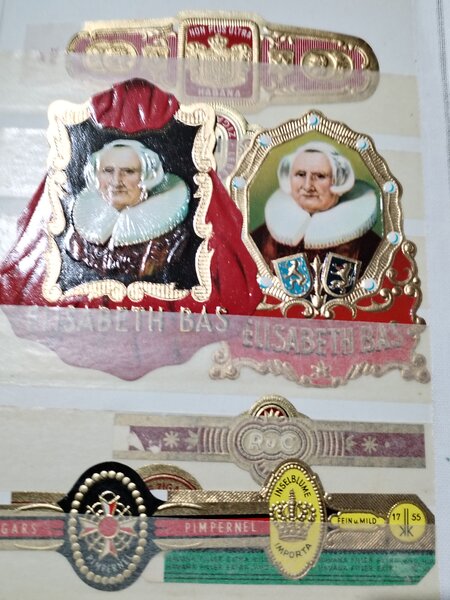 Clasor vintage olandez cu vitole trabucuri de lux