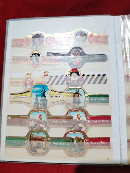 Clasor vintage olandez cu vitole trabucuri de lux