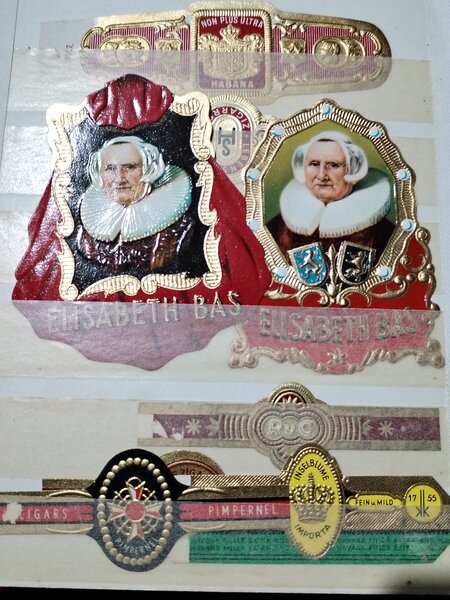 Clasor vintage olandez cu vitole trabucuri de lux