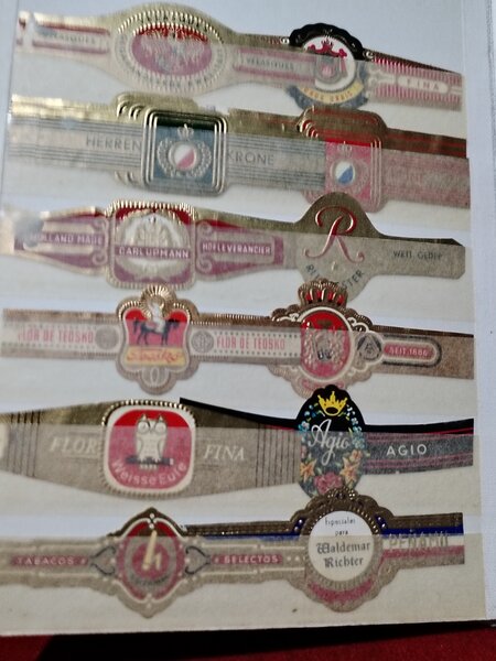 Clasor vintage olandez cu vitole trabucuri de lux